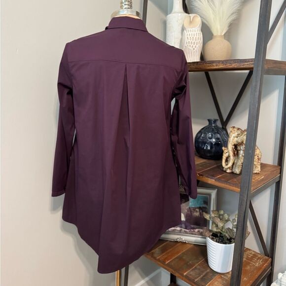 Stella Carakasi Tiburon Icon Tunic Amethyst Deep Wine Color Women’s SIZE XS - Picture 4 of 12
